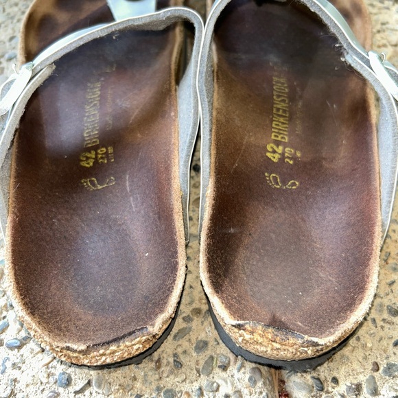 Silver, BIRKENSTOCK sandals!! - Picture 9 of 12